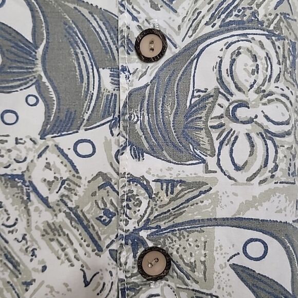 Vintage Billabong Hawaiian Button Down Shirt Size Large - Picture 4 of 8